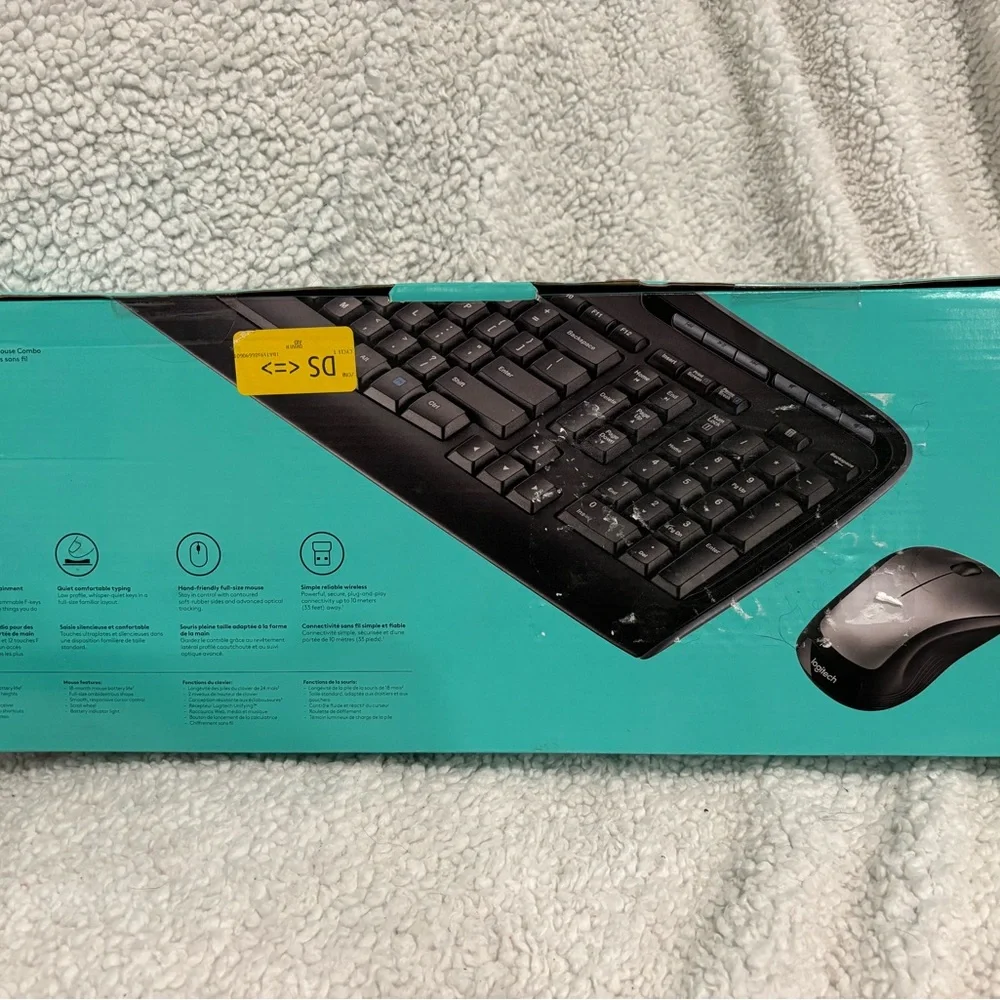 Logitech MK335 Wireless Keyboard and Mouse‎ Combo - Black/Silver